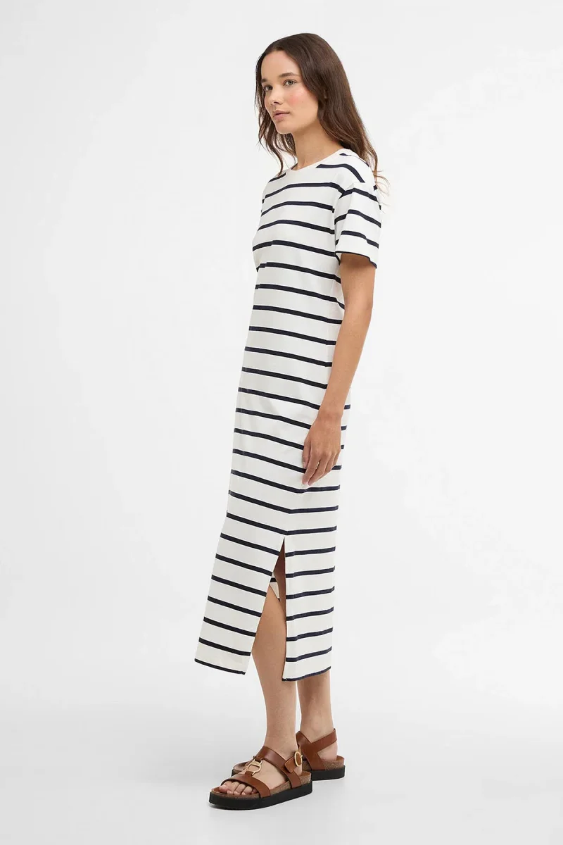 Abito midi Selena con motivo a righe - immagine 2