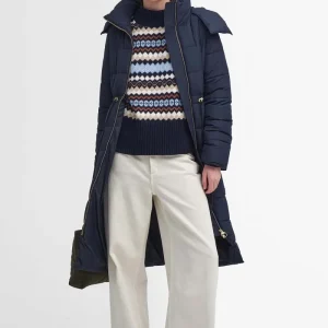 Maglione a collo alto Larisa Fair Isle