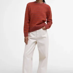 Maglione girocollo Claydon con motivo a righe