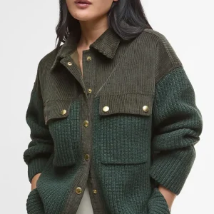 Overshirt lavorata Maxine