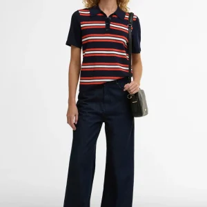 Polo in maglia a righe Launton