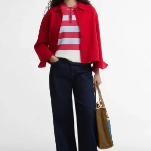 Polo in maglia a righe Felton Paul Smith Loves Barbour