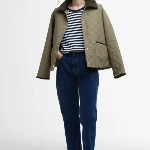 T-shirt Ferryside con motivo a righe