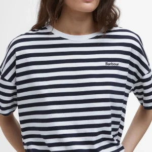 T-shirt Adria con motivo a righe