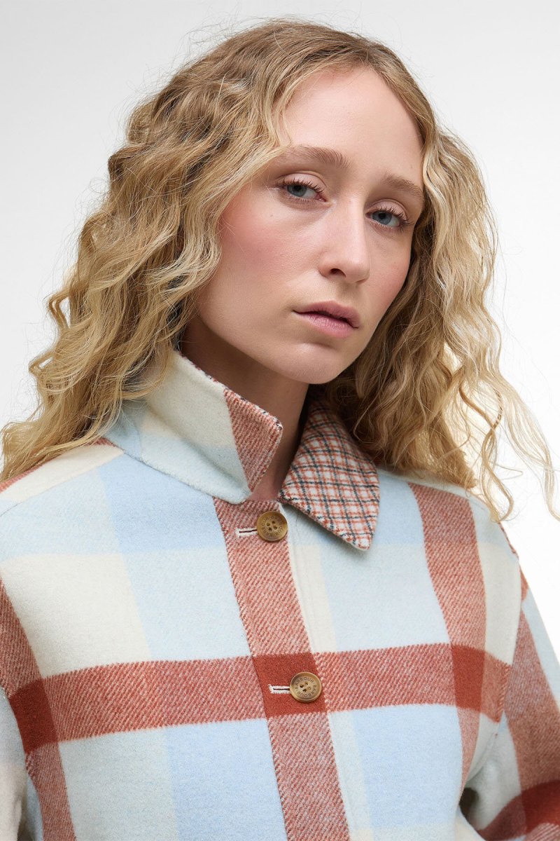Overshirt Robyn in tartan - immagine 3