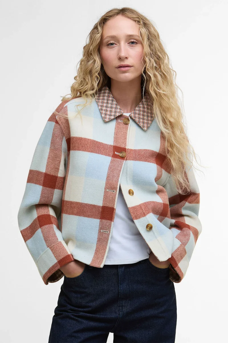 Overshirt Robyn in tartan - immagine 4
