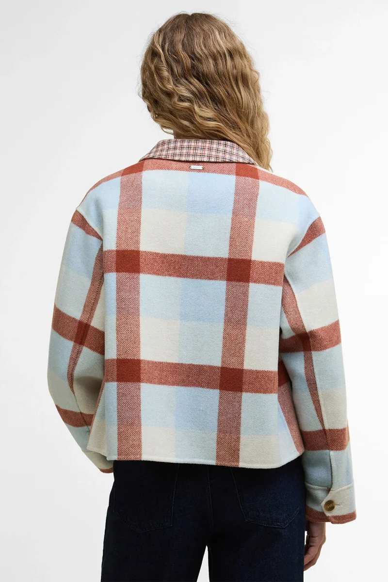 Overshirt Robyn in tartan - immagine 5
