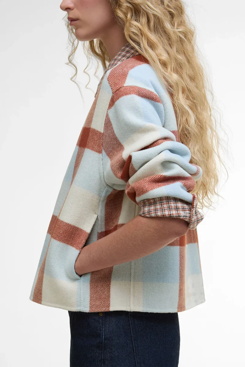 Overshirt Robyn in tartan - immagine 6