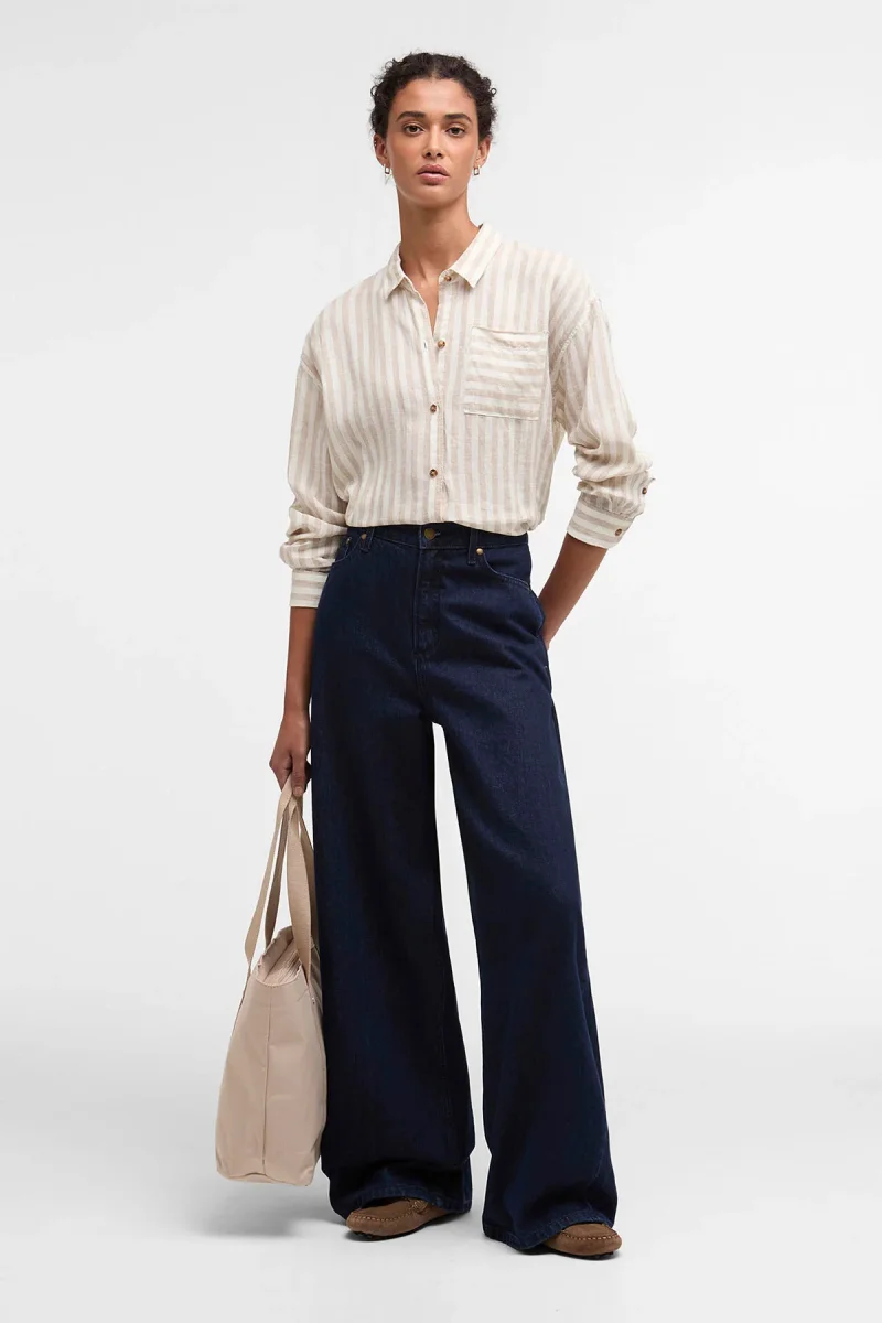 Camicia di lino Annie con motivo a righe - immagine 2