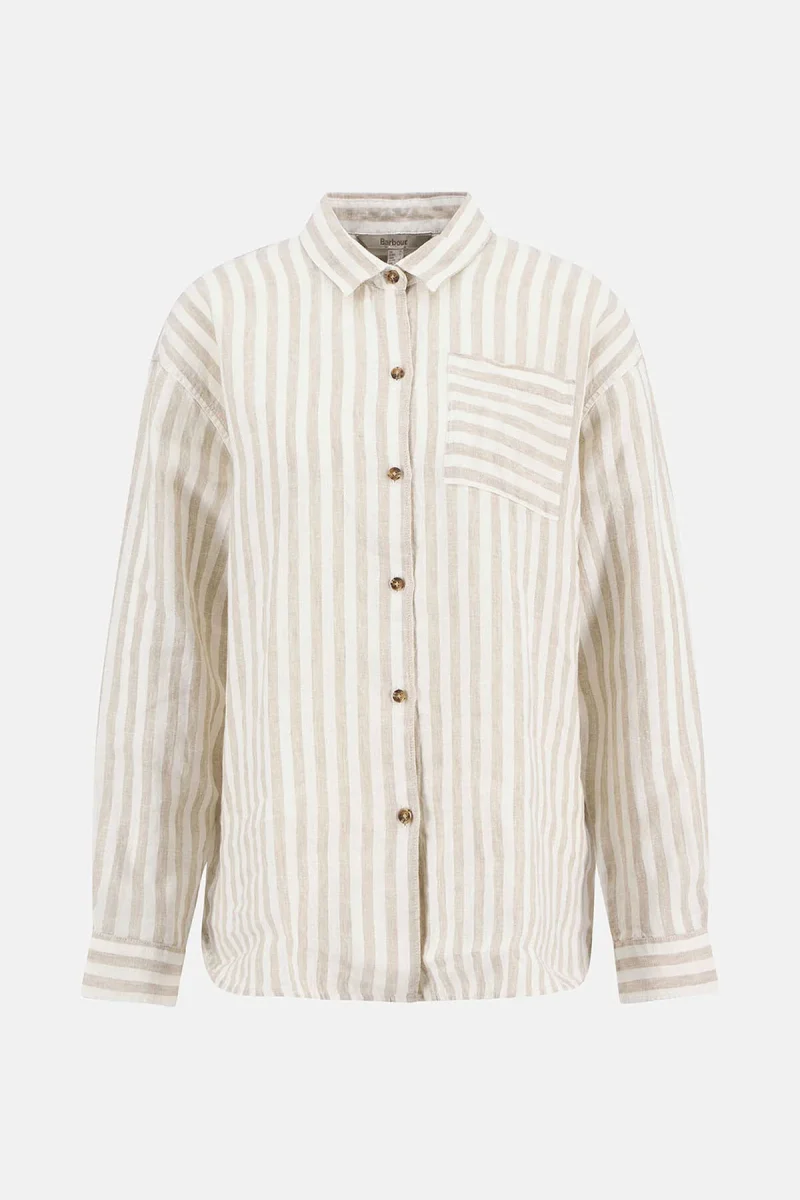 Camicia di lino Annie con motivo a righe - immagine 7