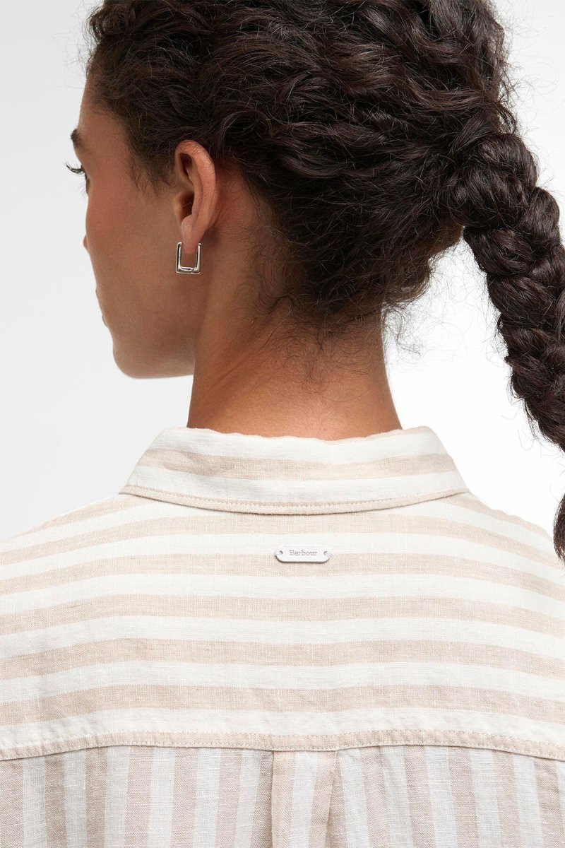 Camicia di lino Annie con motivo a righe - immagine 6