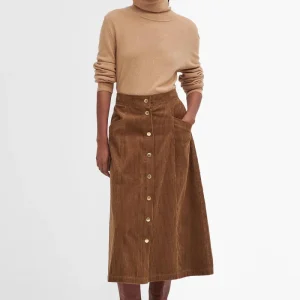 Gonna Samara midi a coste sottili