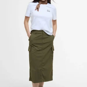 Gonna midi cargo Penshaw Barbour