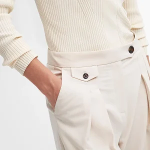 Pantaloni Francis a gamba ampia