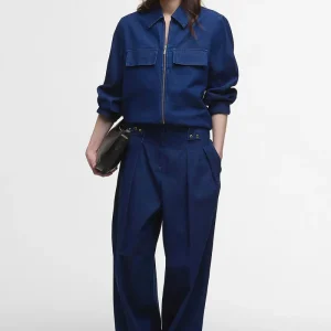 Pantaloni in denim a gamba ampia Arla