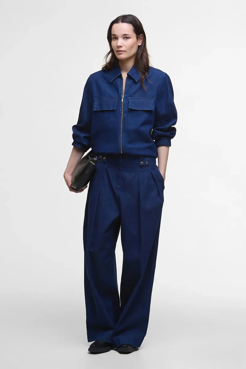 Pantaloni in denim a gamba ampia Arla - immagine 2