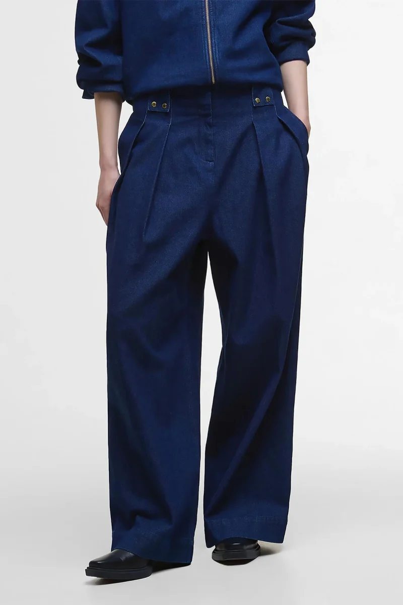 Pantaloni in denim a gamba ampia Arla - immagine 3