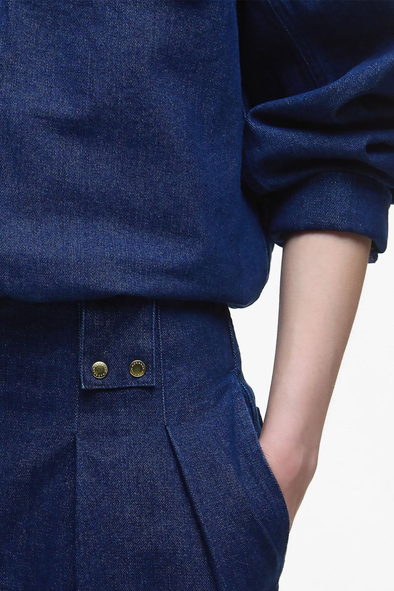 Pantaloni in denim a gamba ampia Arla - immagine 5