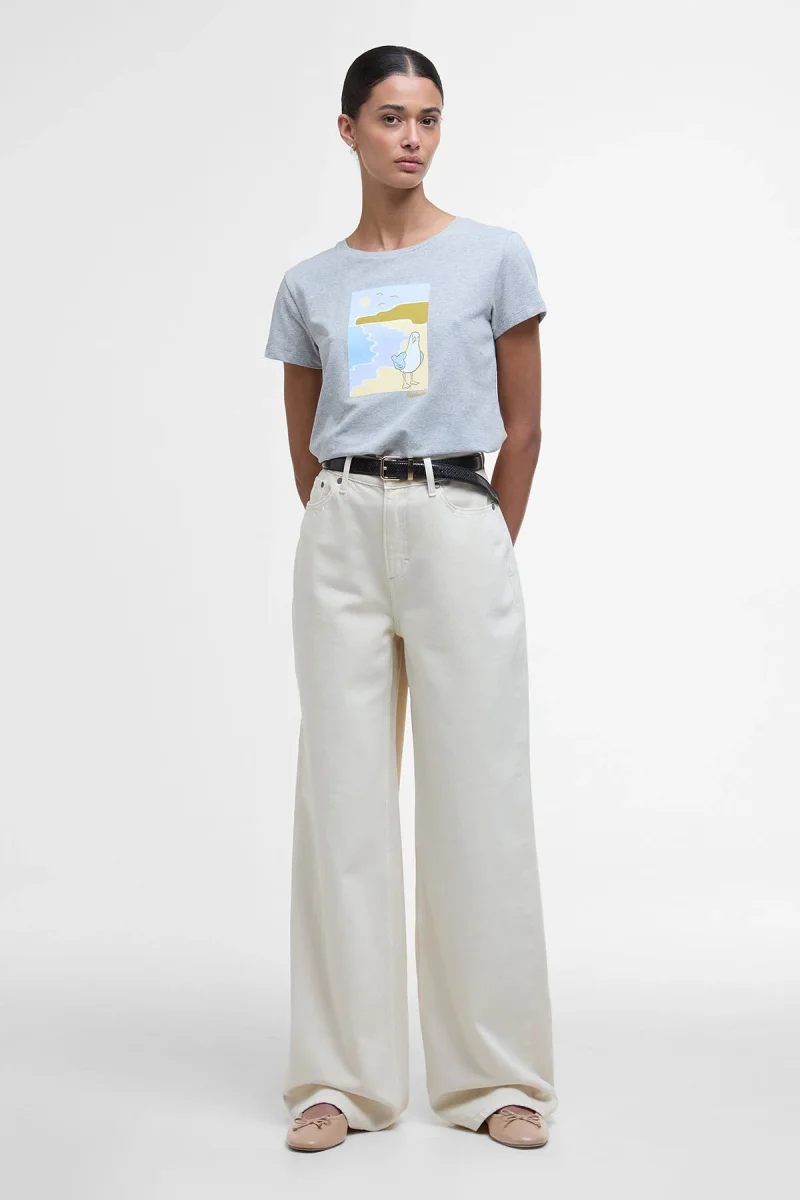 T-shirt con stampa Merseyside Barbour - immagine 2