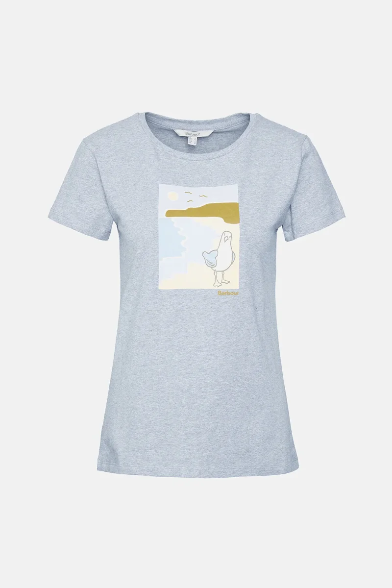 T-shirt con stampa Merseyside Barbour - immagine 7