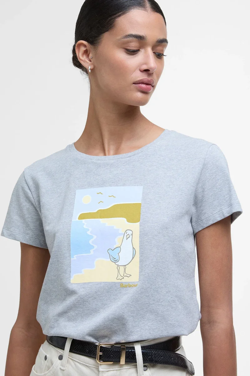 T-shirt con stampa Merseyside Barbour - immagine 6