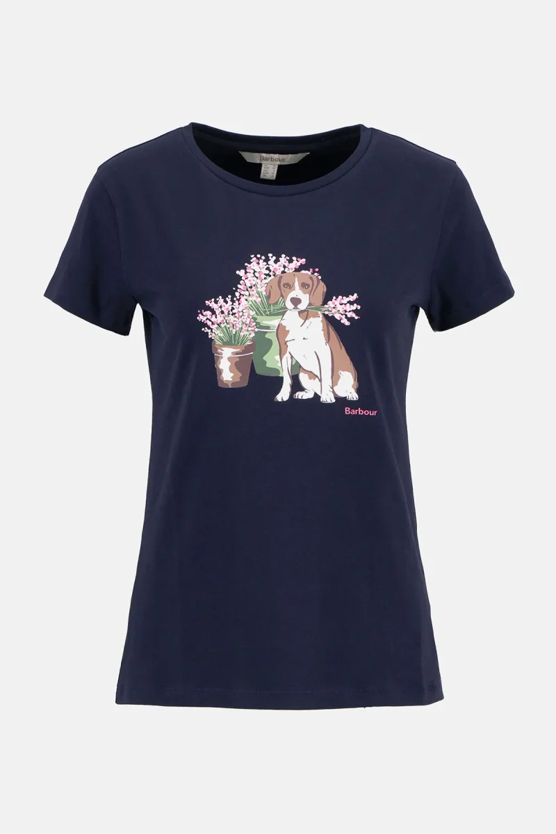 T-shirt con stampa Bowland Barbour - immagine 7