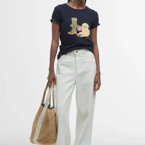 T-shirt con stampa Rowen Barbour