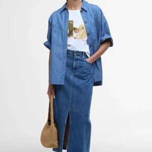 T-shirt con stampa Rowen Barbour