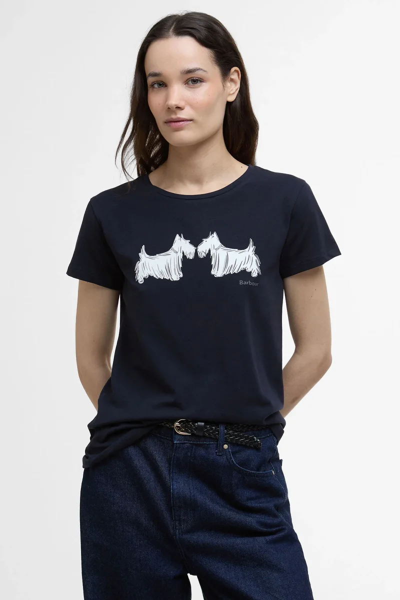 T-shirt con stampa Highlands Barbour - immagine 3