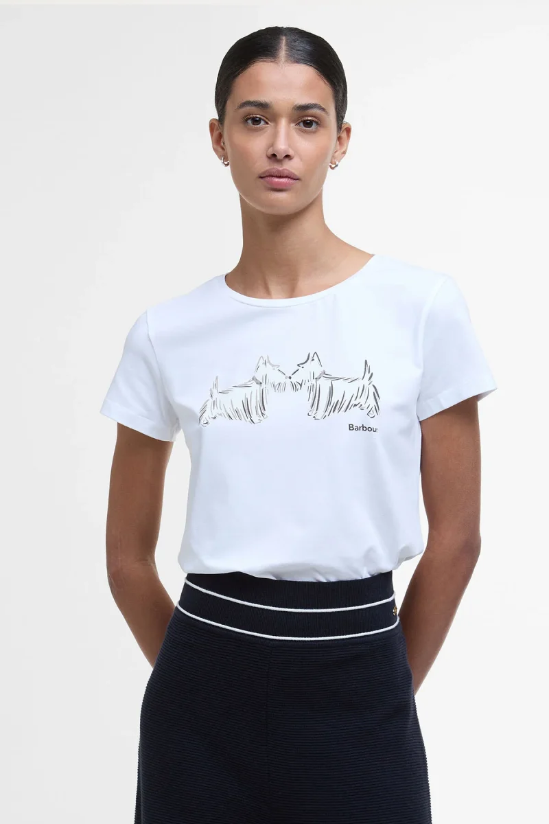 T-shirt con stampa Highlands Barbour - immagine 4