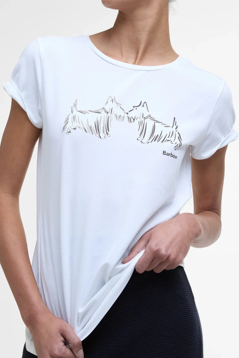 T-shirt con stampa Highlands Barbour - immagine 6