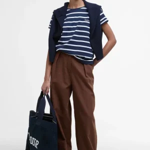 T-shirt Otterburn con motivo a righe Barbour