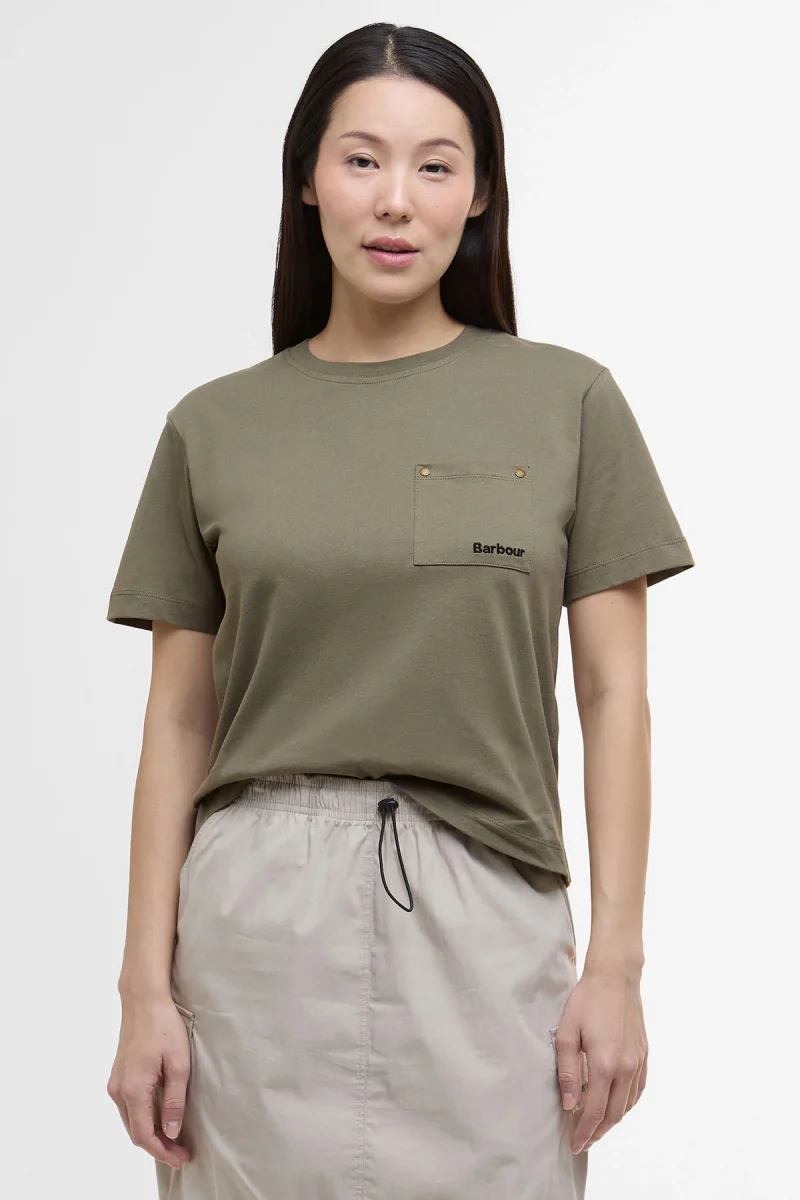 T-Shirt con taschino Farne Barbour - immagine 3