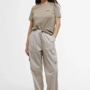 T-shirt con logo Penshaw Barbour