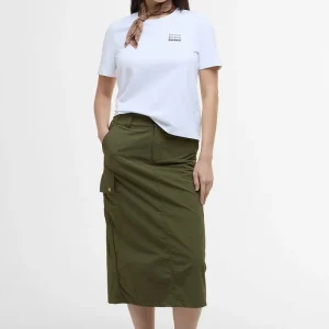 T-shirt con logo Penshaw Barbour