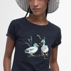 T-shirt con stampa Penfor Barbour