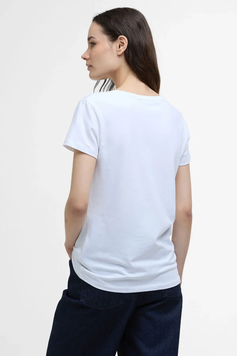 T-shirt con stampa Penfor Barbour - immagine 5