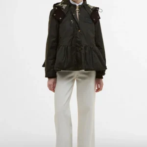 Giacca cerata Dhalia Barbour x ERDEM