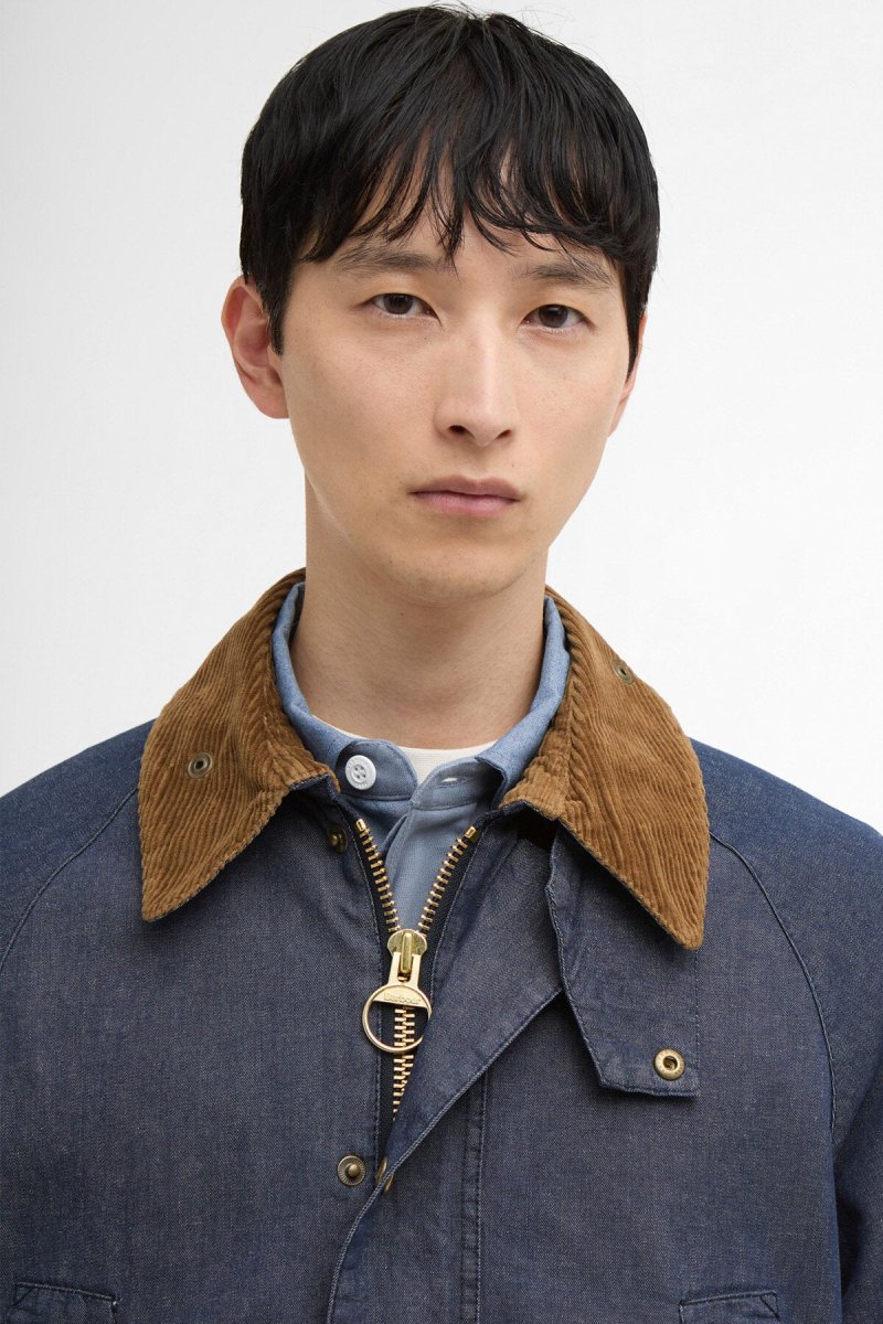 Giacca casual Bedale in denim oversize Barbour - immagine 6