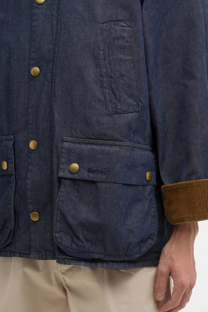 Giacca casual Bedale in denim oversize Barbour - immagine 8