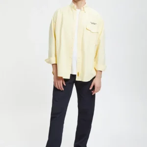 Camicia Oversize Mercer con Ricamo