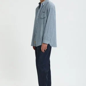 Camicia Oversize con Logo ricamato