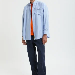 Camicia Mercer con ricamo