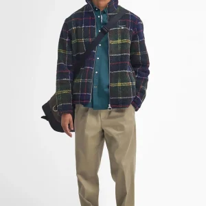 Pile con zip in tartan