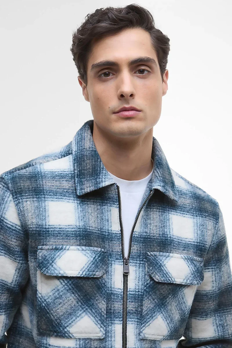 Overshirt in pile spazzolato Clayton - immagine 2