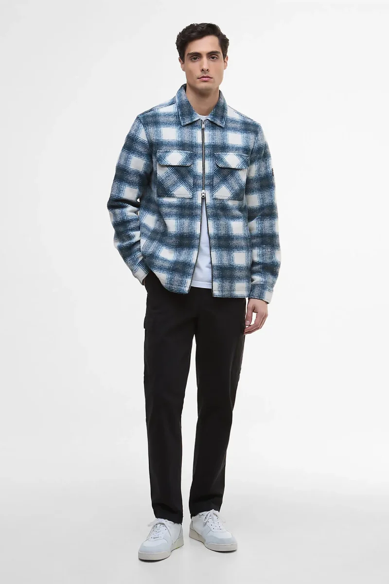 Overshirt in pile spazzolato Clayton - immagine 3