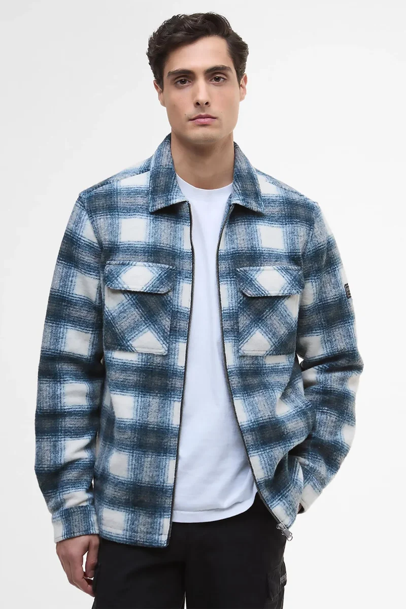 Overshirt in pile spazzolato Clayton - immagine 4