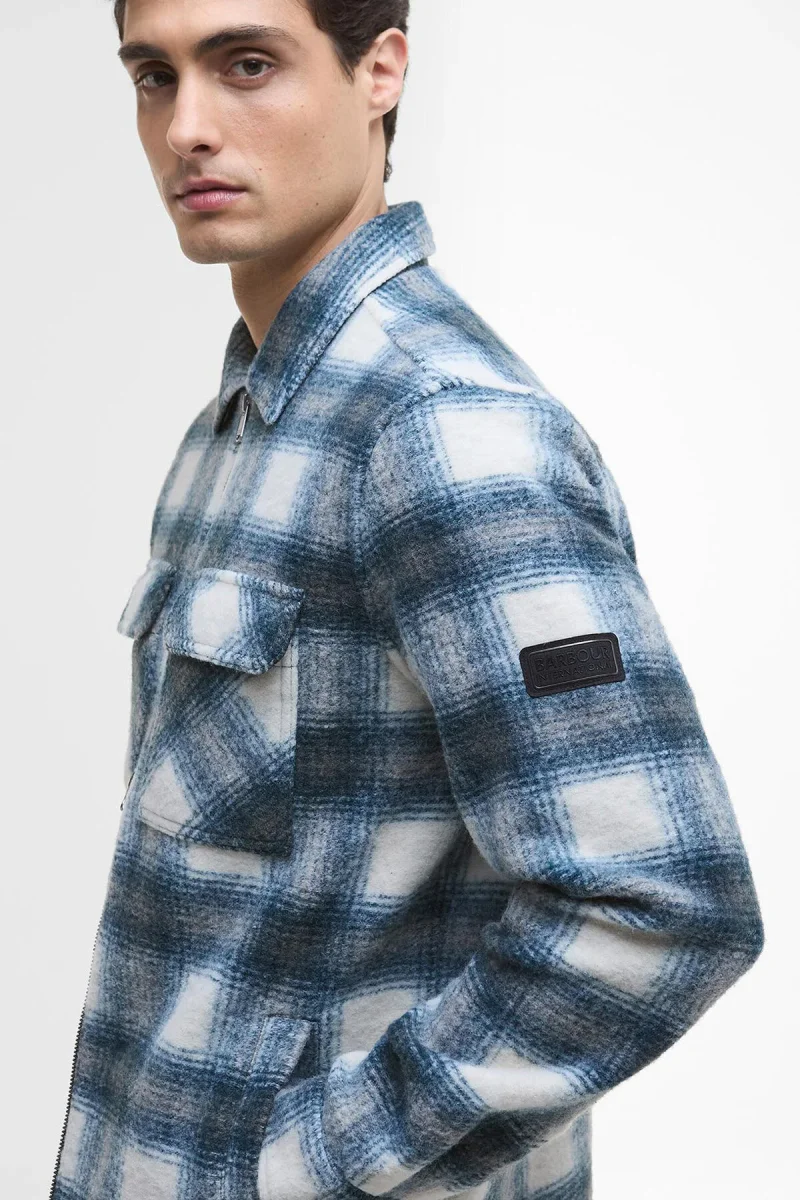 Overshirt in pile spazzolato Clayton - immagine 6