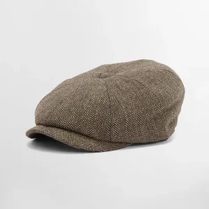 Cappello baker boy Fyne in tweed