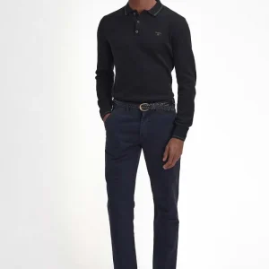 Polo in maglia a maniche lunghe Nocton